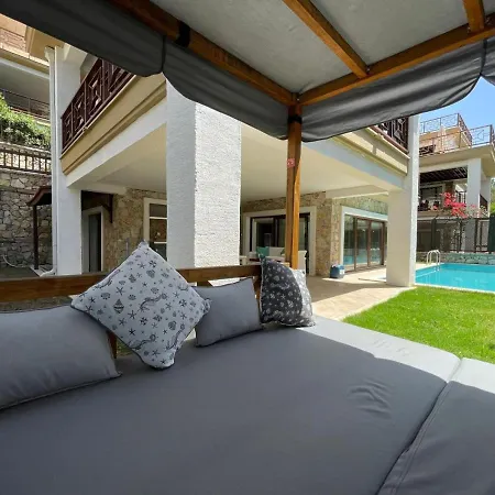 Spectacular With Pool In Gocek Willa